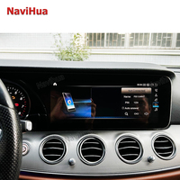 NaviHua Autoradio Android à écran tactile de 12.3 pouces pour Mercedes Benz Classe E W213 2017 2019 Moniteur de navigation GPS automatique multimédia