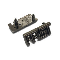 Etiquetas de Metal Resistentes Personalizadas con Logotipo para Bolsos, Impermeables, Duraderas, Modernas, Etiquetas de Marca Chapadas en Oro