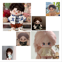 Servicio de Maquetación 3D: Peluche Humanoide Personalizado Súper Suave de Algodón PP Bordado para Alivio del Estrés, Ideal para Merchandising de Películas (CPC)