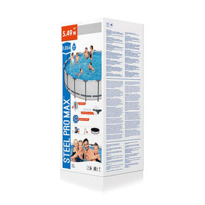 Piscina <span class=keywords><strong>Bestway</strong></span> 56462 Extra <span class=keywords><strong>Grande</strong></span> con Marco de Tubos para Adultos, Piscina Familiar para Bebés y Niños, Piscina de Baño - Product Image 3