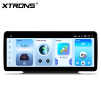 XTRONS Radio de Coche Android de 12.3 Pulgadas para Benz Clase C/GLC/V/X NTG 5.0/5.1/5.2 Pantalla Antirreflejo 2400*900P Snapdragon 662 8+128GB