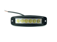 Nueva Lámpara de Trabajo LED Automotriz Baison, IP67 Impermeable, Haz de Luz Concentrado, Lámpara de Conducción, 12V, Aleación de Aluminio Fundido, 6000K, Blanco Frío, CE