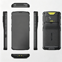 Terminal Portátil Robusto de Alta Calidad con Pantalla de 6 Pulgadas, Teléfono Inteligente Android PDA con Escáner de Código de Barras Integrado para Almacén