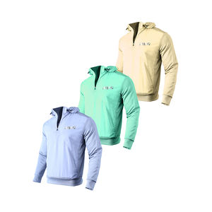 Garantie de qualité 100% Polyester tricoté tissé veste respirant cyclisme piste veste à manches longues chemise - Product Image 1