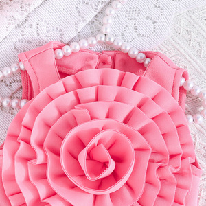 Elegante Vestido de Verano sin Mangas para Niñas de 9 Meses a 5 Años, con Lindos Animales, Flores Grandes y Botones, Antiestático, Ropa de Bebé Elegante - Product Image 4