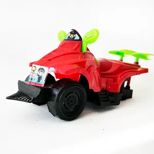 Preiswert Großhandel rotes Kinderspielzeug Auto Kunststoff kleines Strand-Motorrad Baby günstiges Geschenk Werbespiele Motorrad-Zuglinien-Spielzeug