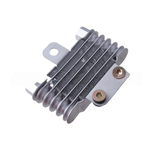Factory Direct Supply Suitable for Off-road Motorcycle Accessories Modified Oil Cooler <b>Engine</b> Oil Radiator Silver - Product Image 6