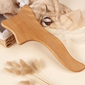5-teiliges Holz-Massagestab Holzroller Lymphdrainage-Massagegerät-Set Holztherapie-Massagewerkzeuge - Product Image 4
