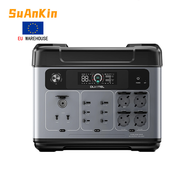 EU Stock Portable Power Station 2048wh Solar Generator Home Emergency Uninterrupted Supply Ups