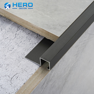 Perfil Decorativo de Aluminio para Esquinas de Azulejos, Protector de Bordes, Impermeable, Personalizable, Forma Cuadrada, Sitio <span class=keywords><strong>Web</strong></span> de Compras Hero - Product Image 1