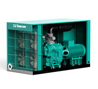 Compresseur d'air refroidi par air de vis de double étape de série TK-B 160kw