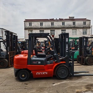 Chariot élévateur Heli H2000 30 3 tonnes 4,5 mètres avec mât conteneur et déplaceur latéral, pneus pleins, chariot élévateur automatique à bas prix - Product Image 5