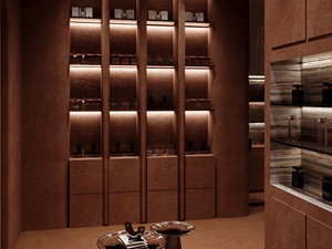 Custom Perfume Store Display Furniture Fragrance Shelf Skincare Boutique Cabinet Cosmetic Retail Fixture Turnkey - Product Image 3