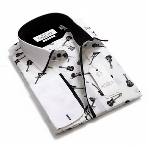 Chemise avec boutons de manchette, nouvelle collection, - Product Image 2