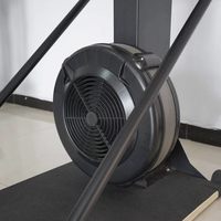 Machine de ski à résistance à l'air électrique commerciale, équipement d'entraînement cardio premium, accessoire en alliage d'aluminium