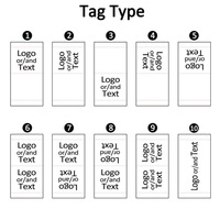 Étiquettes de marque en tissu tissé pour vêtements, étiquettes nominatives à coudre avec logo pour vêtements, sacs et chaussures
