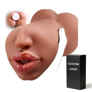 Nuevo Masturbador Masculino OEM de Doble Canal con Simulación de Dientes, Molde de Instrumento Famoso, Boca Grande, Copa de Avión, Juguetes Sexuales para Hombres Adultos - Product Image 1