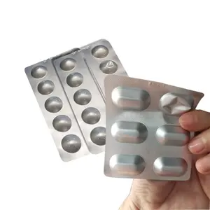 Fábrica al por mayor de aluminio medicina farmacéutica tira Alu Blister Foil Seal