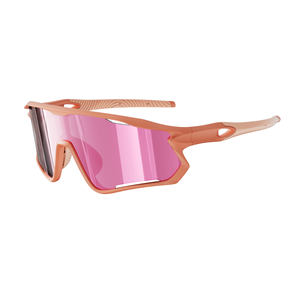 2025年 カスタムロゴ入り 新型 防風 サイクリング ランニング サングラス アウトドア UV400 ユニセックス 野球 スポーツグラス - Product Image 6