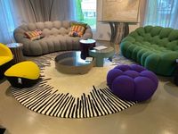 Canapé design italien personnalisé Canapé bulle Meubles de salon modernes Canapé bulle modulaire en tissu coloré