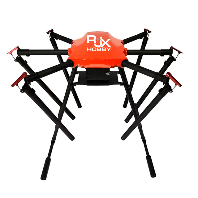 RJXHOBBY 2550mm 6-Axis Carbon Fiber Folding Hexacopter Frame Drone