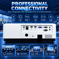 Projecteur laser 3LCD à courte focale WUXGA 7500 Lumens pour solutions de simulation, Fabricant OEM