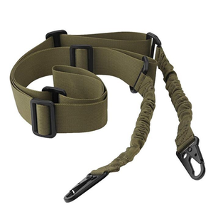 Correa Táctica de Camuflaje GB50 en Negro, Caqui y Verde con Gancho Metálico y Longitud Ajustable - Product Image 3