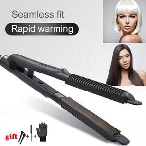 เครื่องหนีบผมตรงและม้วนผมไฟฟ้า 2-in-1 รุ่นใหม่ สำหรับใช้ในบ้านและโรงแรม - Product Image 4