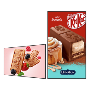 安卓 Wifi 网络视频 21.5 32 43 50 55 65 75 英寸触摸屏显示器 4K 安卓液晶壁挂式显示器 - Product Image 1