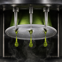 Capsules de matcha latte avec base de poudre de lait végétal, boîte de 10 capsules