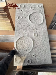 Pannello Murale 3D Wayon in PU Effetto Pietra Lunare Realistica di Alta Qualità, Rivestimento in Poliuretano Testurizzato per Hotel Moderni - Product Image 4