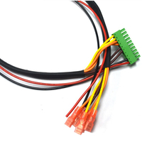 Harnais de bornier enfichable 12 positions CSA AWM 600V 105C VW-1 à connexion rapide par fourche thermorétractable Jaune Orange Vente en gros