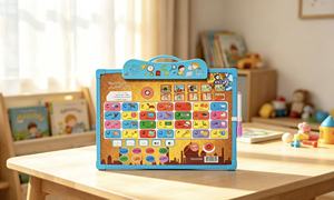 Tavola Elettronica Parlante per l'Apprendimento dell'Alfabeto <span class=keywords><strong>Arabo</strong></span>, Giocattolo Educativo Islamico per Bambini - Product Image 4