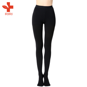 <span class=keywords><strong>Calze</strong></span> a Compressione Medica di Livello 2 per Donne, Modello Solido in Maglia, Materiale Spandex/Nylon, Stile Open-toe - Product Image 3