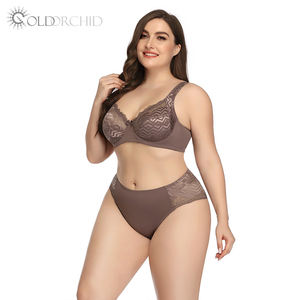 Conjuntos de <span class=keywords><strong>calzoncillos</strong></span> ajustados sexis para niñas con decoración de encaje <span class=keywords><strong>Tallas</strong></span> Sujetador y bragas para uso cómodo - Product Image 6