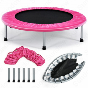 <span class=keywords><strong>Trampolín</strong></span> Plegable <span class=keywords><strong>Mini</strong></span> Sundow con Estructura Elástica Estable para Ejercicios Profesionales de Fitness y Salto - Product Image 5