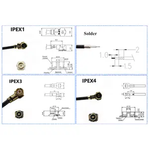 Internal 868/915Mhz Lora Antenna 2G 3G GSM 4G LTE FPC Aerial/antenna Ipex/MHF4/SMA Custom Connector