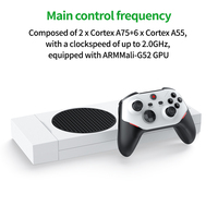 Nouveau Modèle M88 Console de Jeu Vidéo 128 Go Intégrant 30000 Jeux Clé de Jeu 4K Rétro Familiale Console TV pour PS2