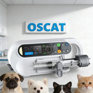 Pompa Infus Hewan OSCAT Veterinary Syringe <span class=keywords><strong>Vet</strong></span> Multi Fungsi, Alat Suntik Otomatis Hewan Peliharaan dengan Layar LCD, Peralatan Medis Hewan - Product Image 1