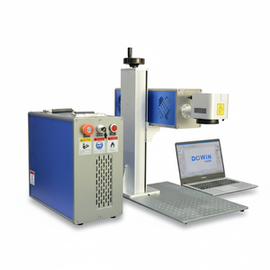 Máquina de marcado de Co2 a buen precio, grabador láser Rf cerrado para vaso de cuero y madera - Product Image 1