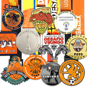Médaille de trophée personnalisée, <span class=keywords><strong>Ligue</strong></span> <span class=keywords><strong>des</strong></span> <span class=keywords><strong>champions</strong></span>, gymnastique, diplôme personnalisé, médaille religieuse, médaille de sport en métal - Product Image 1