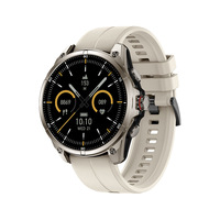 Reloj Inteligente Deportivo con Pantalla Redonda para Actividades al Aire Libre, Batería de Gran Capacidad de 670 mAh, 5 ATM, GPS, Brújula, Altímetro, Pantalla AMOLED de 1.43 Pulgadas, Cronógrafo de Gel de Sílice