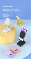 Téléphone de bureau 2026 pliable et extensible avec chargeur inclus, compatible pour le lit, TikTok, diffusion en direct, vente en gros