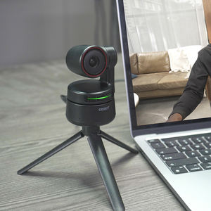 <span class=keywords><strong>OBSBOT</strong></span> <span class=keywords><strong>Tiny</strong></span> 4K Webcam PTZ 4K 4X alimentée par l'IA, microphones omnidirectionnels doubles, Plug and Play pour cours à distance avec contrôle gestuel - Product Image 4