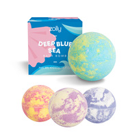 Bombes de bain effervescentes en gros de 100g aux couleurs mélangées, source directe usine pour bombes de bain aux fleurs séchées et aux huiles essentielles