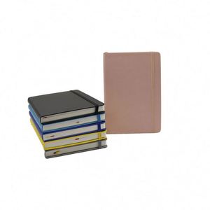 Pink Cover High Quality Pop Vintage A5 Promotional Genuine <b>Leather</b> Hardcover <b>Diary</b> 100 Sheets Gift for Girls - Product Image 1