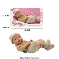 Fabricante OEM, muñecas de bebé Reborn de 8 pulgadas, muñeca de goma Real suave, muñeca de juguete realista para niños pequeños