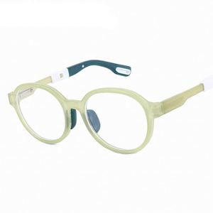 Gafas Redondas TR90 de Moda 2025 con Logotipo Personalizado, Gafas con Filtro de Luz Azul para Niños y Niñas, Monturas de Gafas Coloridas en Rosa - Product Image 2