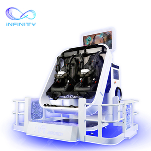 Düşük fiyat ile Infinity 360 Vr sandalye çiftli koltuklar Vr hareket simülatörlü oyun makinesi simülatörü döner ekipman - Product Image 5