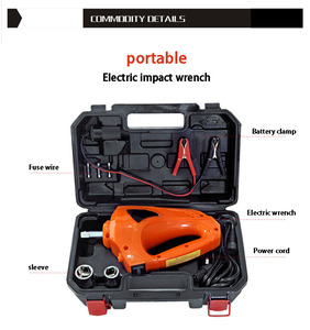 NEOBRISKEN DC12V Mini Portable Adjustable Emergency Car Tyre Quick Change Impact <b>Wrench</b>,Vehicle Tools,Car <b>Wrench</b> N313 Portable E - Product Image 3